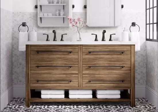 Prima 도매 호텔 LED 거울을 가진 현대 MDF 래커 회화 목욕탕 허영